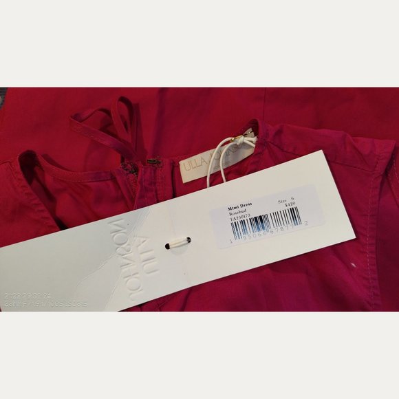 Ulla Johnson - Mimi Sleeveless Ruched Cotton Dress - Size 6 - Picture 13 of 13